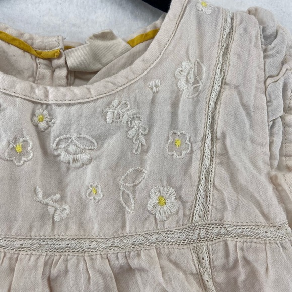 Mini Boden‎ Embroidered Cotton Tank Top Size 5 - 6 Y - Picture 2 of 5